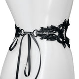 Baroness latex belt