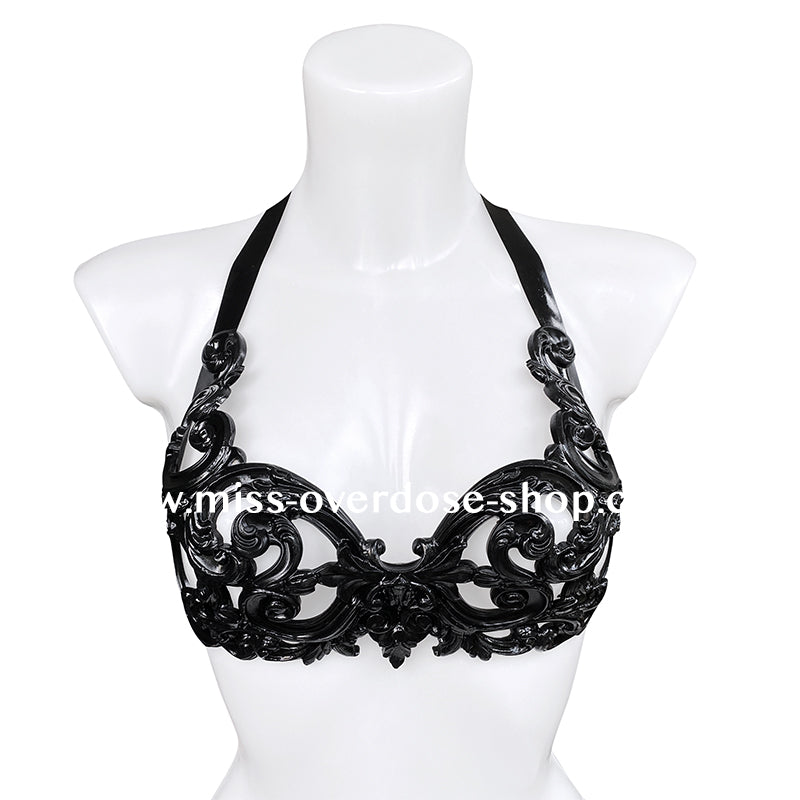 Baroque latex bra – Miss Overdose