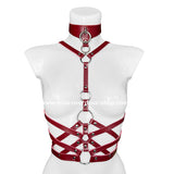 Cabaret Rouge harness top