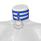 Royal Blue collar - SILVER