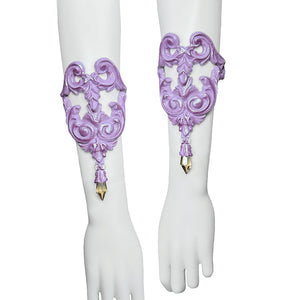 DELUXE - Baroque Latex Armschmuck