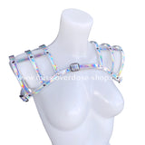 Holographic shoulder harness