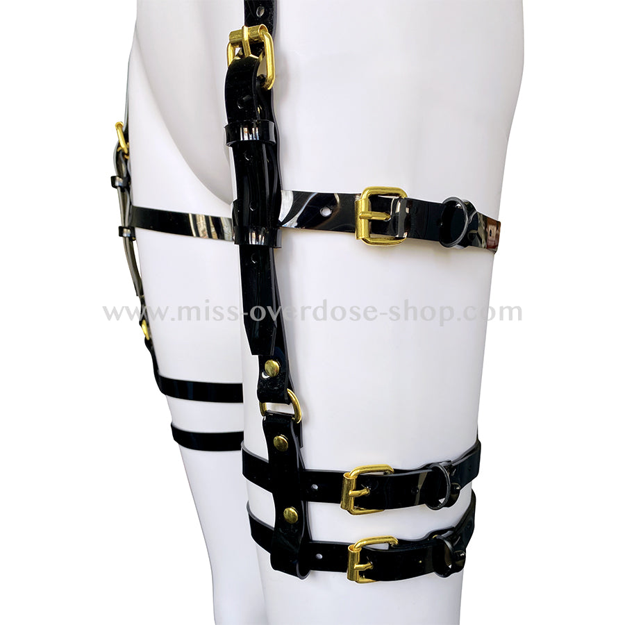 High Gloss harness bottoms - GOLD