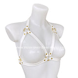Bijoux harness bra (vegan leather)