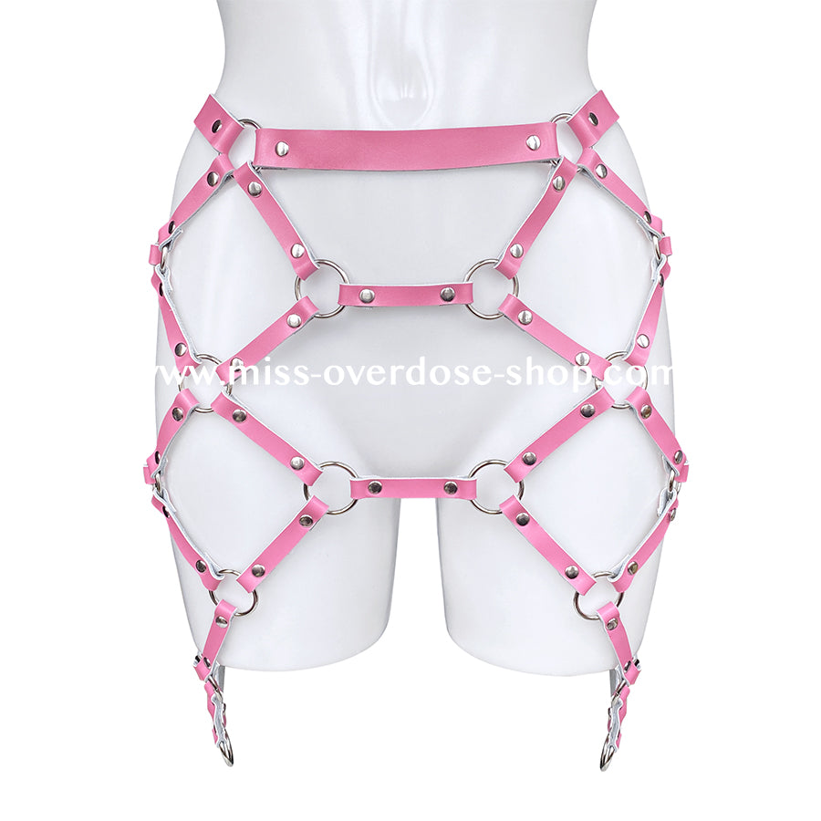 Orchid harness bottoms