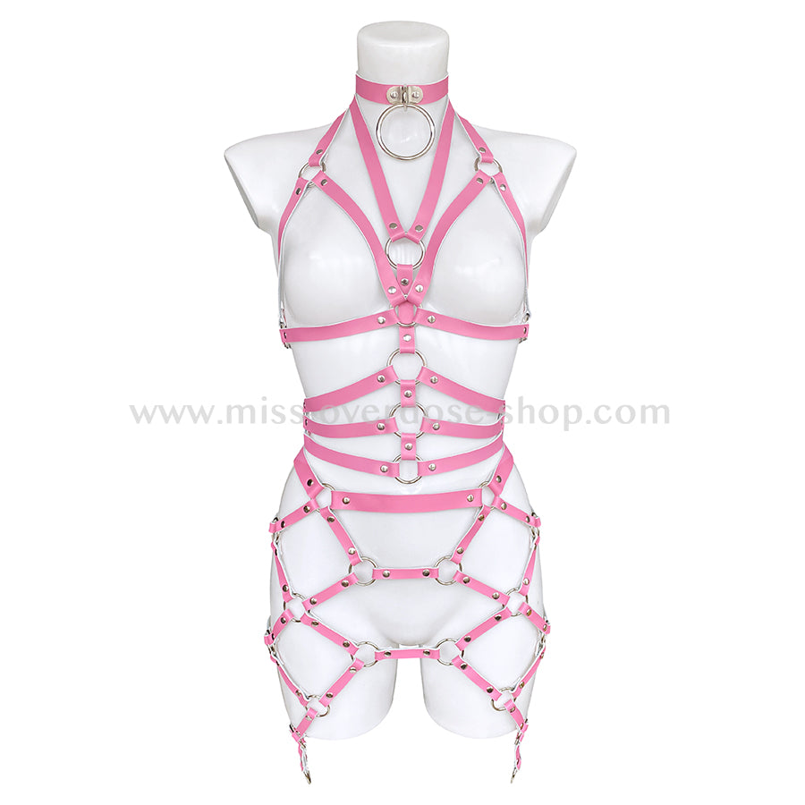 Orchid harness bottoms