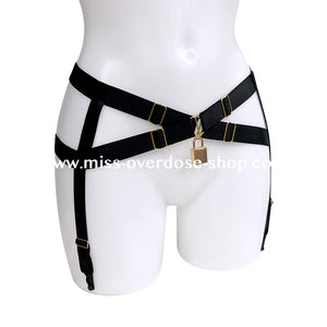 Secrets suspender belt harness